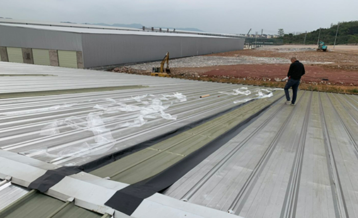 三门厂房屋面防水维修案例